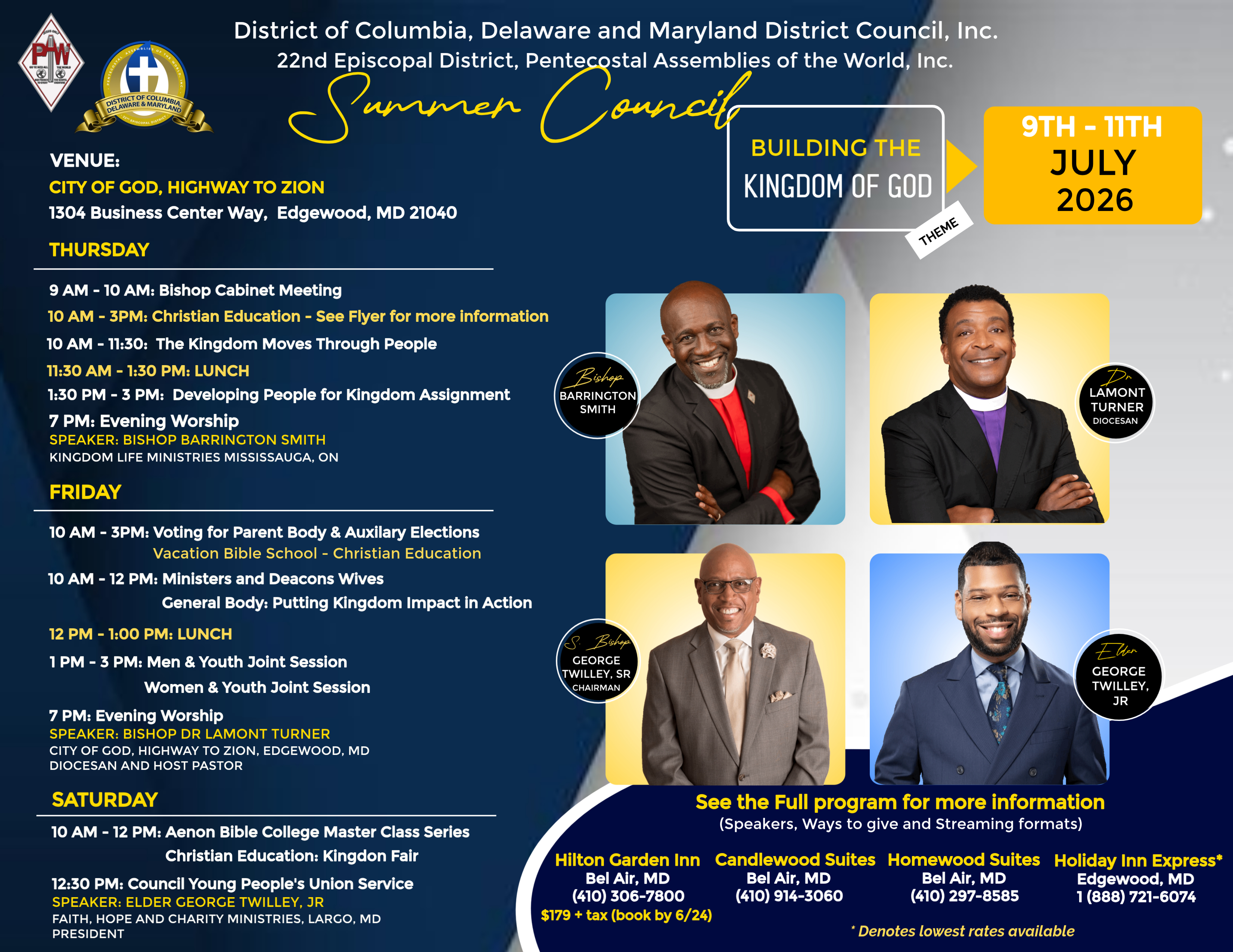 Summer Council Flyer